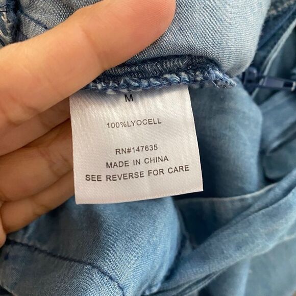 Romeo & Juliet Couture Tie Belt Troussers in Light Blue - Picture 9 of 12